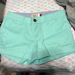 Light blue shorts